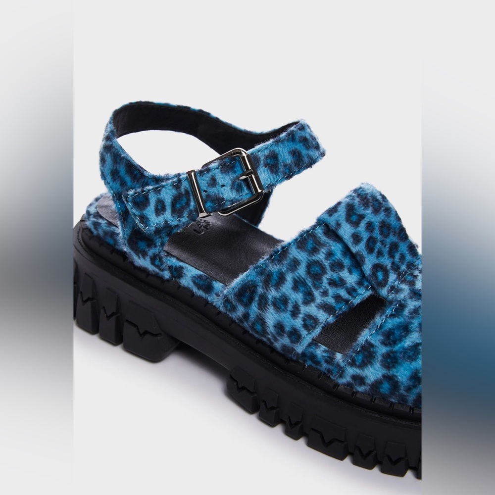 Nostalgic Games Platform Sandals - Leopard - Picture 3 of 5